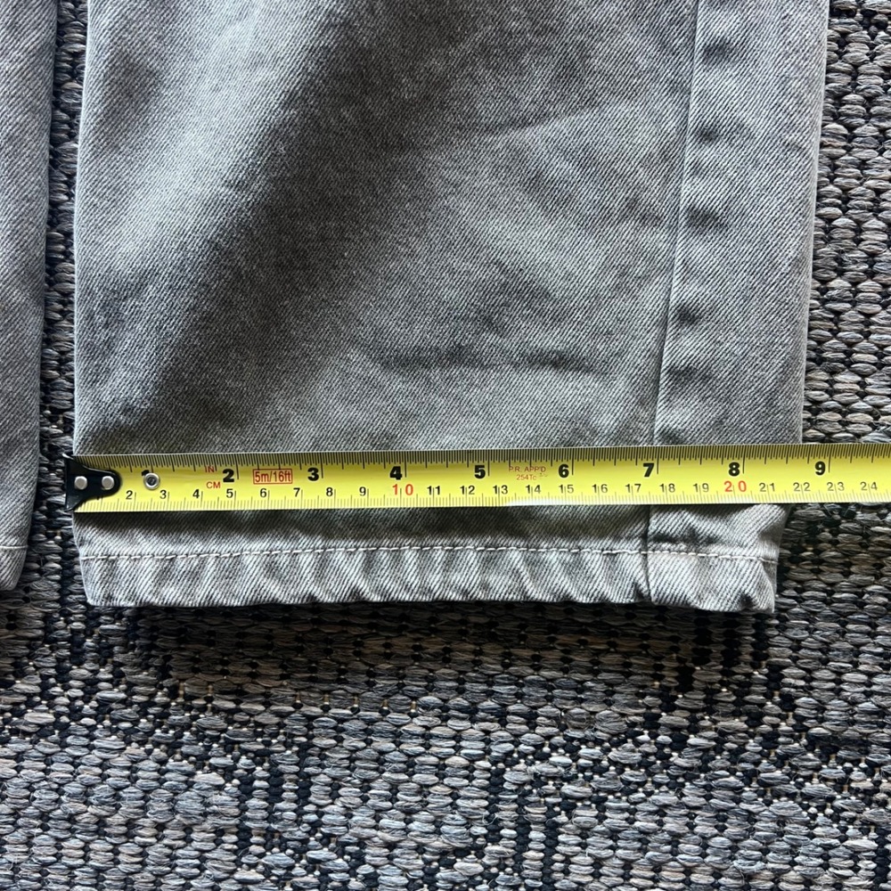BDG Pants Womens 29 Gray High Rise Straight Leg Utility Workwear Carpenter Jeans - Picture 8 of 8